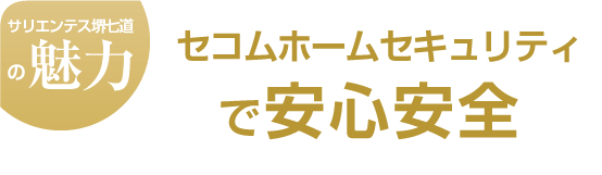 セコムホームセキュリティで安心安全